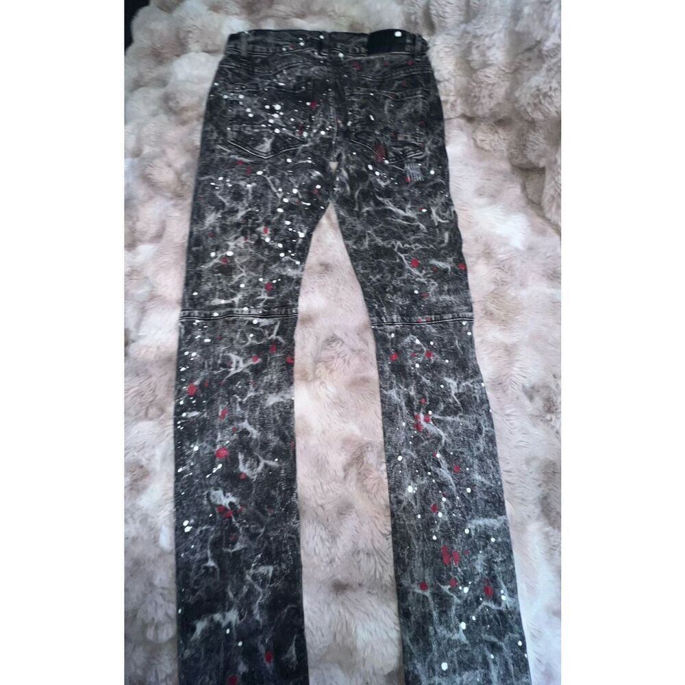Big Men's FWRD DENIM CO. Awol Denim Jeans distressed 90s, 30 X32, Unisex - Picture 4 of 12